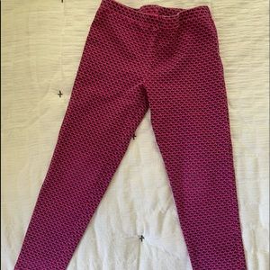 Girls Pink Whale print leggings